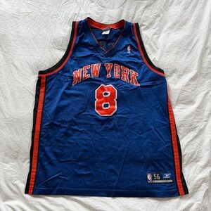 Reebok Vintage sleeveless Knicks Jersey #8 Sprewell In great